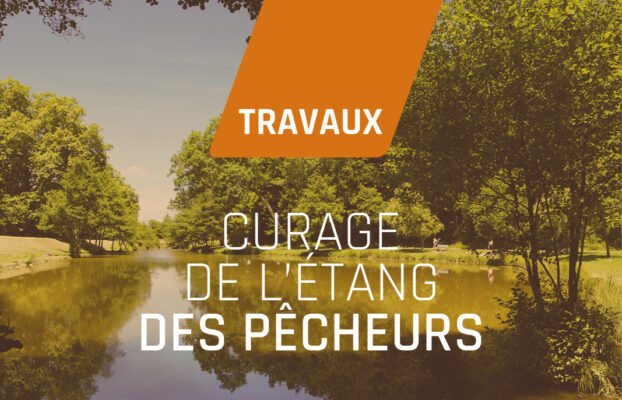 Opération de curage de l’Étang des Pêcheurs