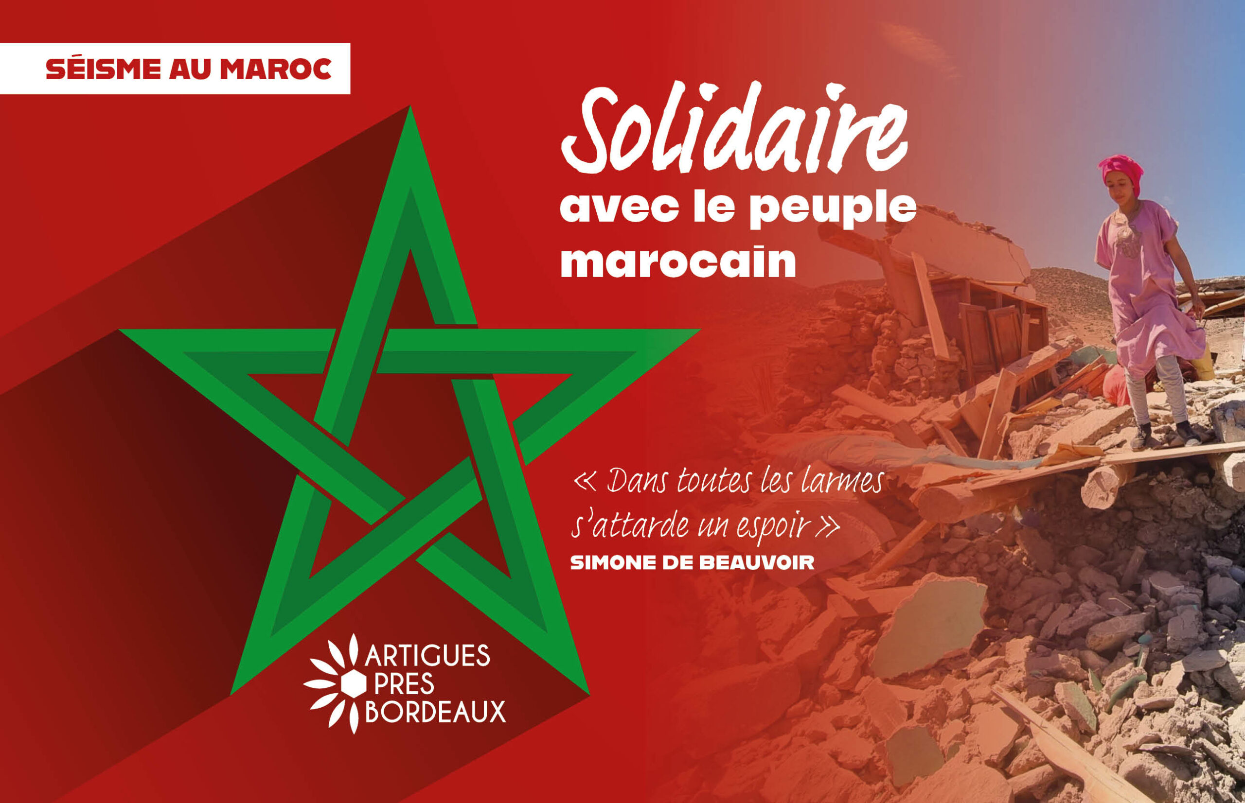 Séisme au Maroc / Solidarité et appel aux dons