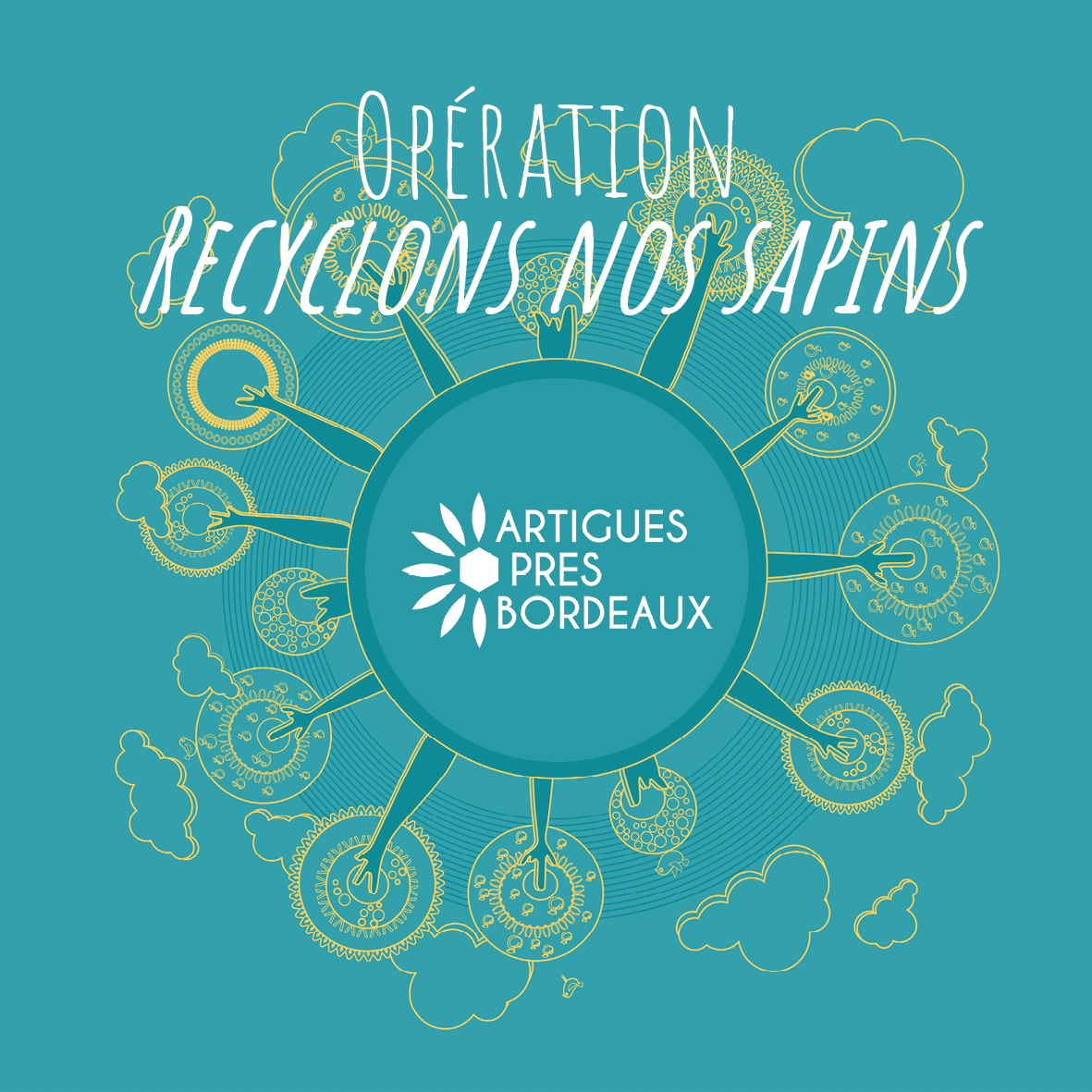 Opération « Recyclons nos sapins ! »