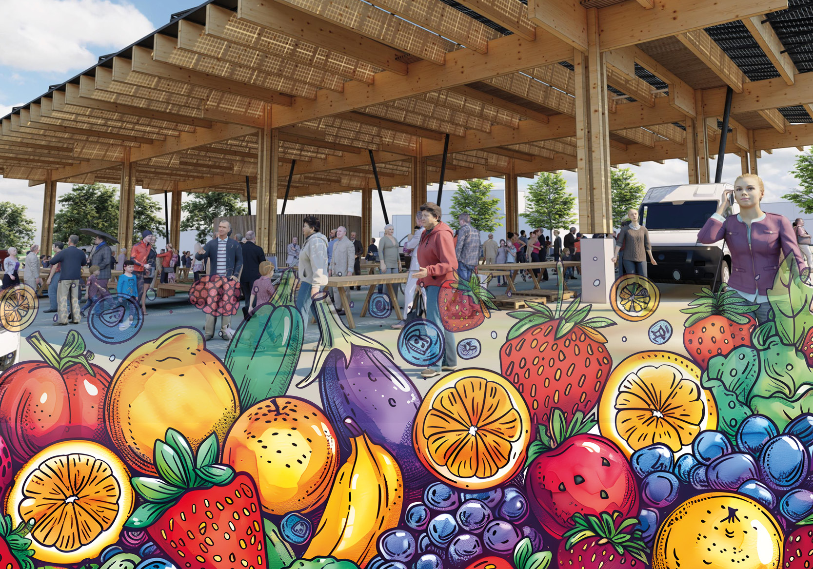 Marché du Samedi matin / Halle de Marché