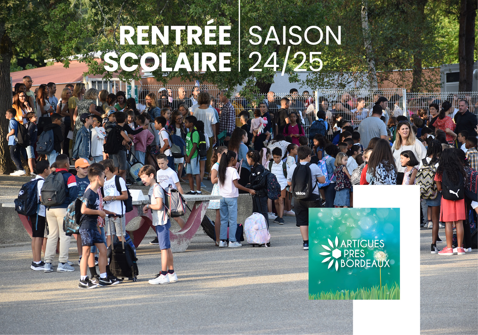 Rentrée scolaire 2024/25