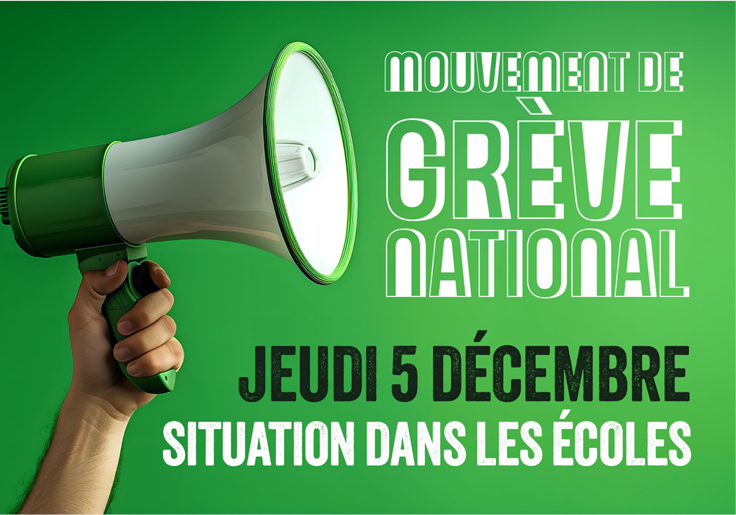 Mouvement de Grève / Jeudi 5 Décembre