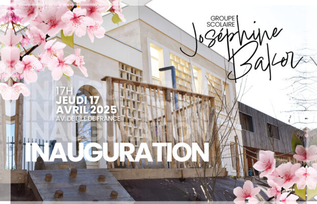 Inauguration du groupe scolaire Joséphine Baker