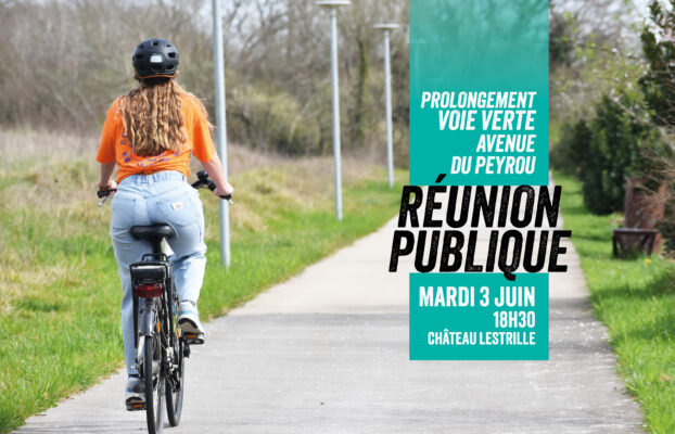 Réunion publique – Avenue du Peyrou : prolongement de la voie verte