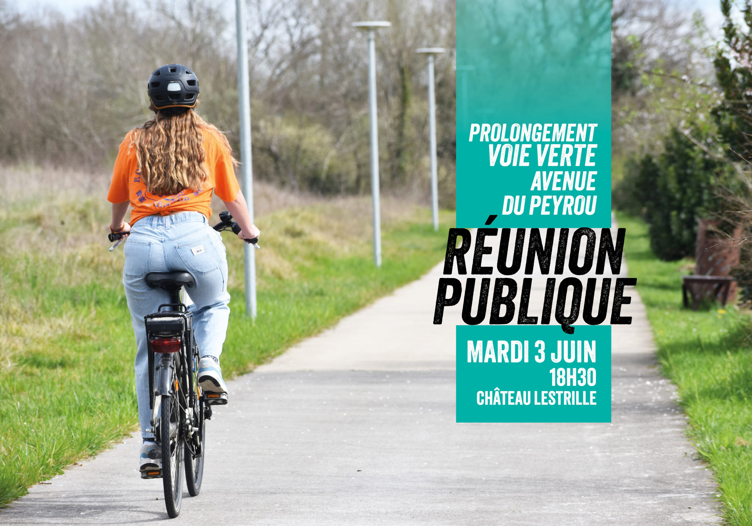 Réunion publique – Avenue du Peyrou : prolongement de la voie verte