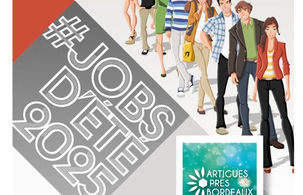 Jobs d’été 2025 : les candidatures sont ouvertes