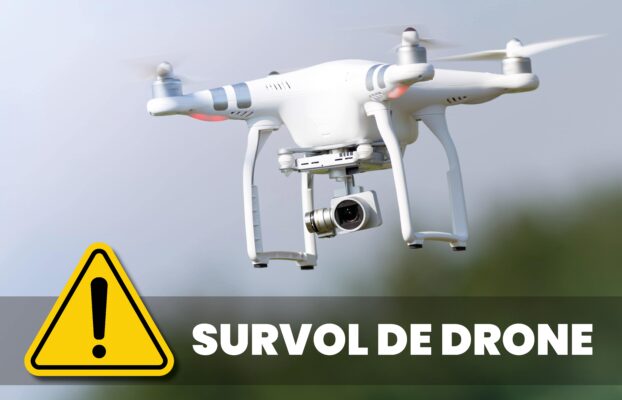 Attention : survol de drone à venir