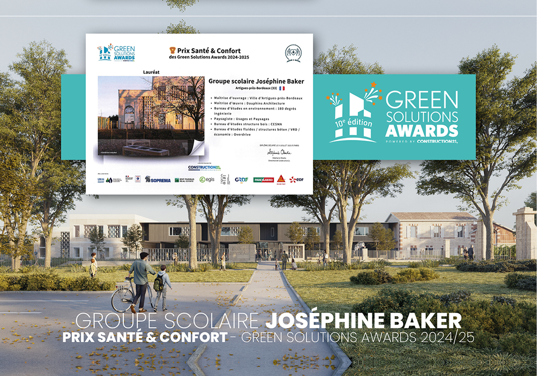 Un prix pour l’école Joséphine Baker