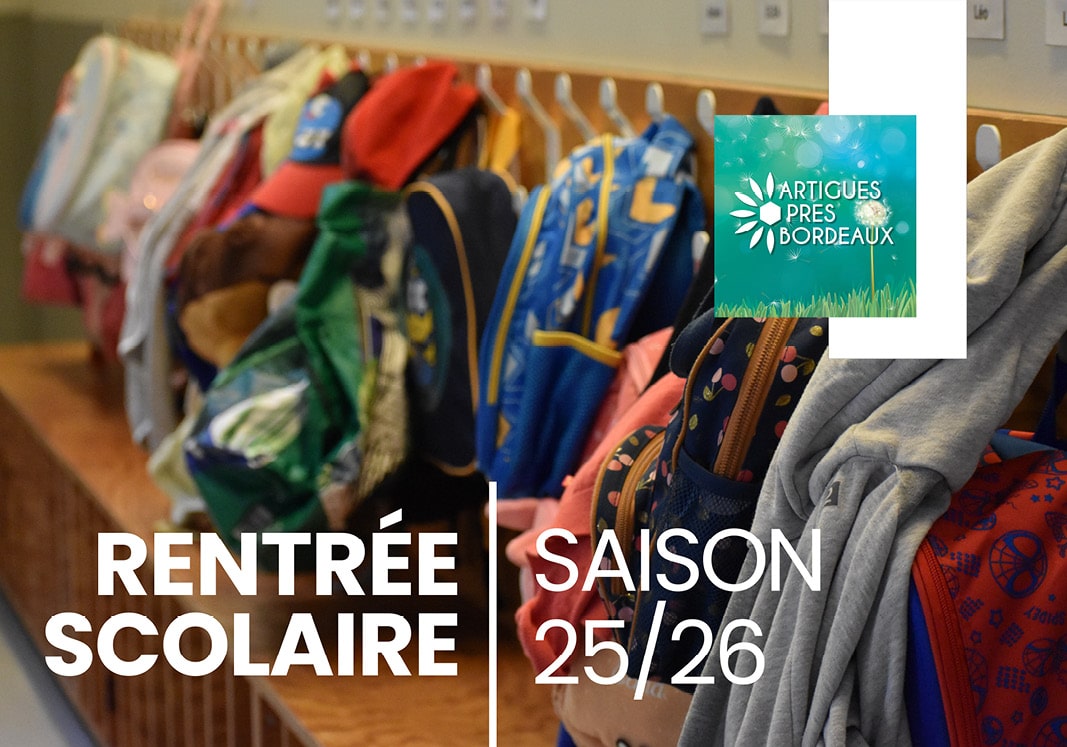 Rentrée scolaire 2025/2026