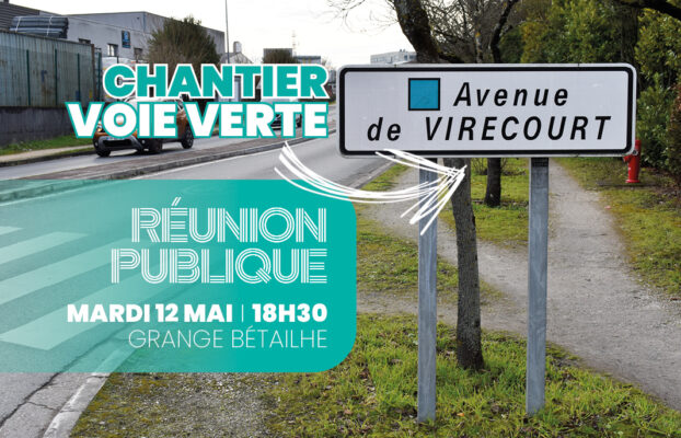Réunion publique / Voie verte avenue de Virecourt