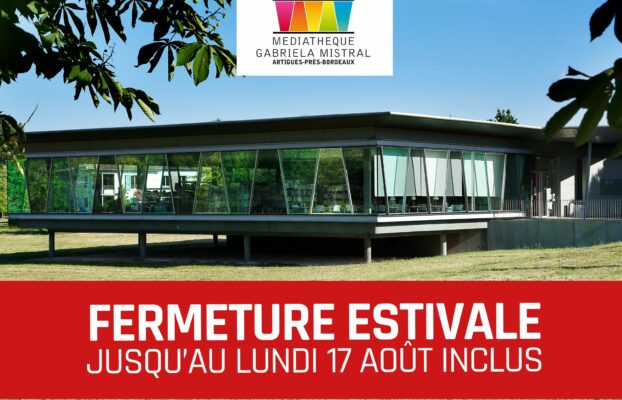 Fermeture de la médiathèque Gabriela Mistral
