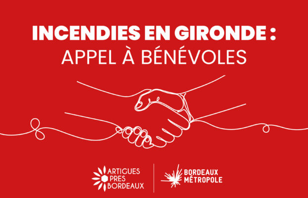 Incendies en Gironde : appel à bénévoles