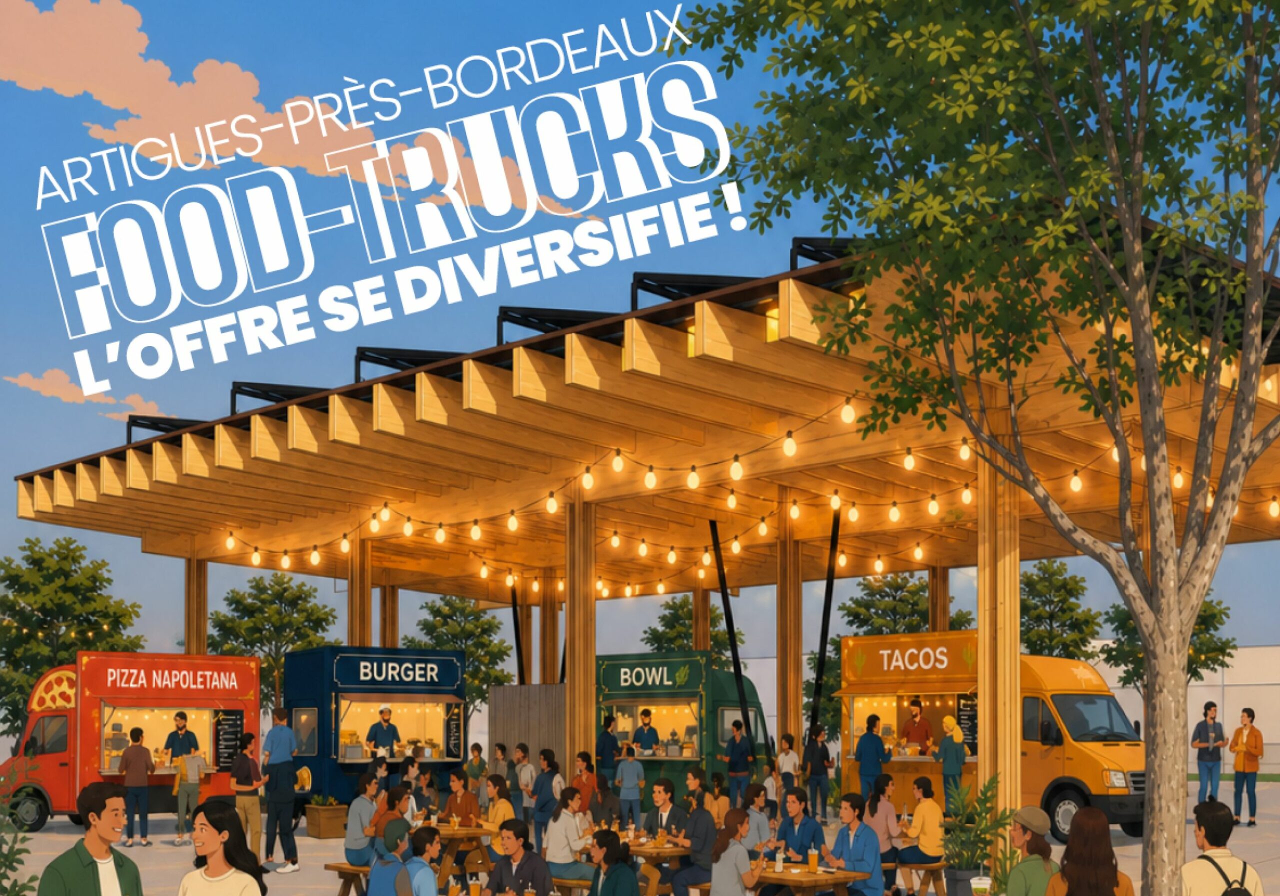 Food-trucks : l&rsquo;offre se diversifie !