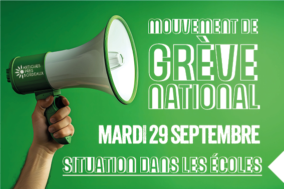 Mouvement de grève national / Mardi 29 septembre